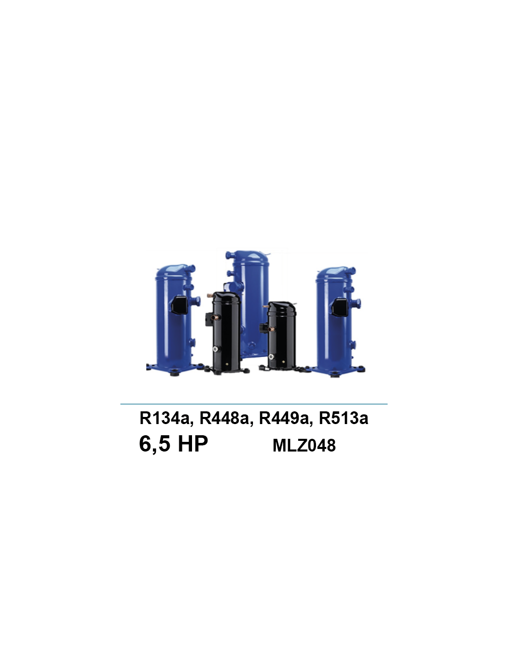 Compresseur Danfoss Scroll MLZ048 R134a//R448a/R449a/R513a 6,5Ch