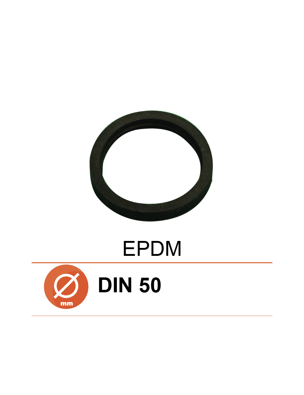 Joint de nez fileté Ø50 DIN Joint de nez fileté Ø50 DIN