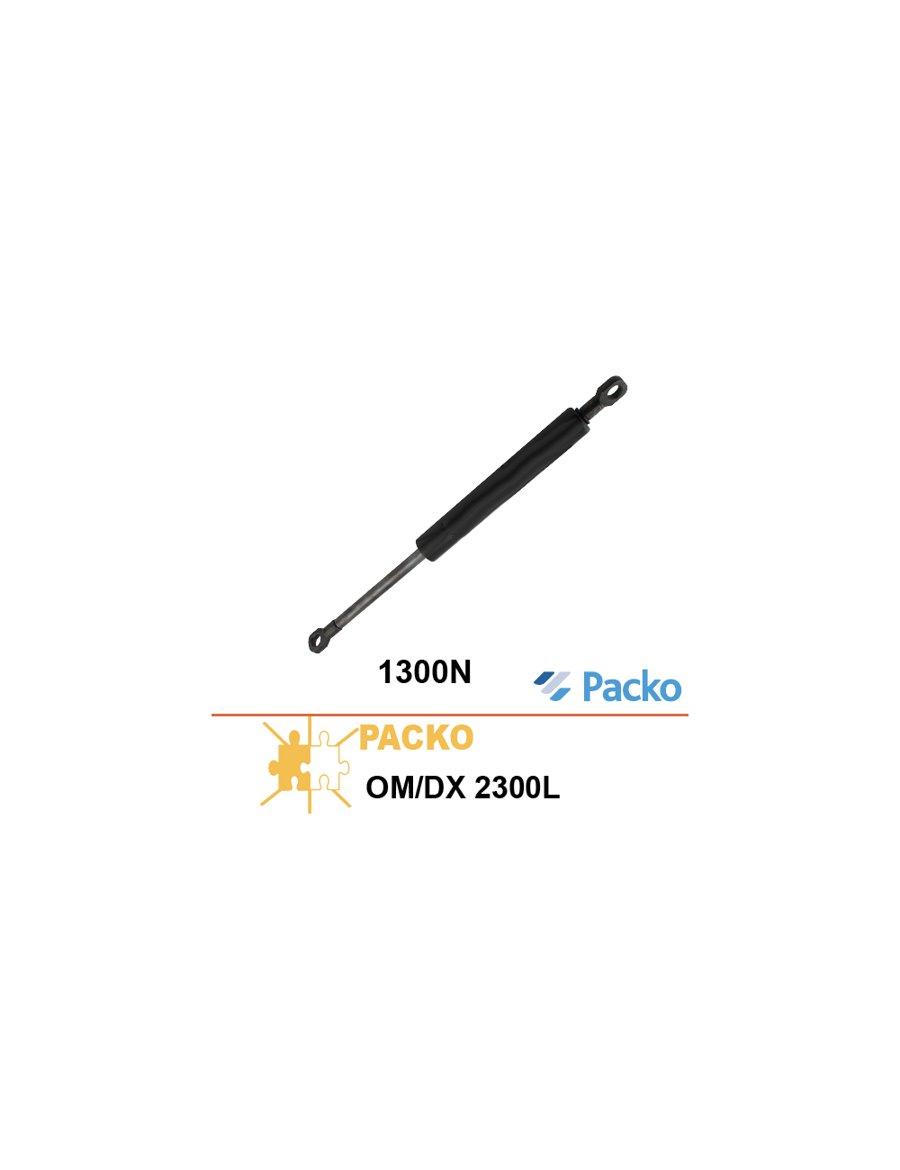 Vérin 1300N pou rcouvercle de tank Packo OM/DX 2300L