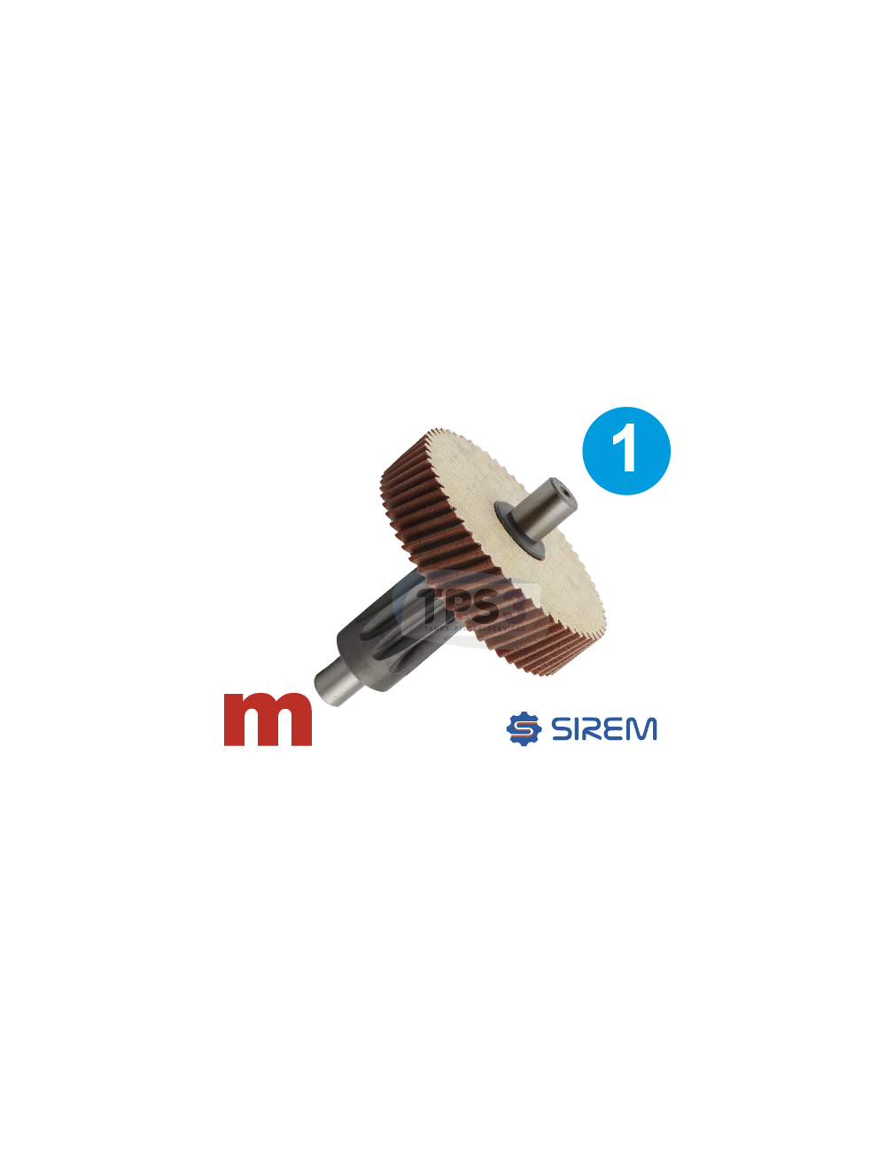 Ensemble 1er train pour MR Sirem type PP 23 tr/mn