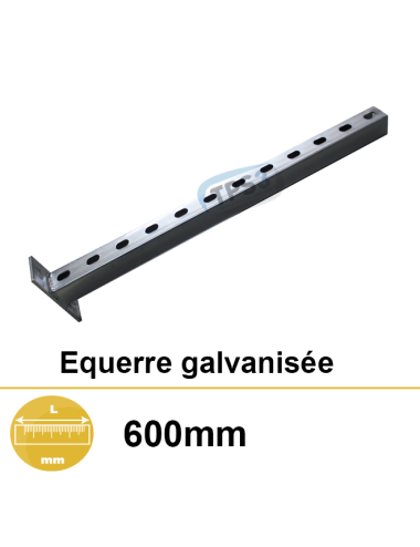 Equerre galvanisée 600mm