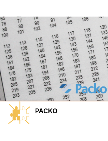 barème de jauge Packo