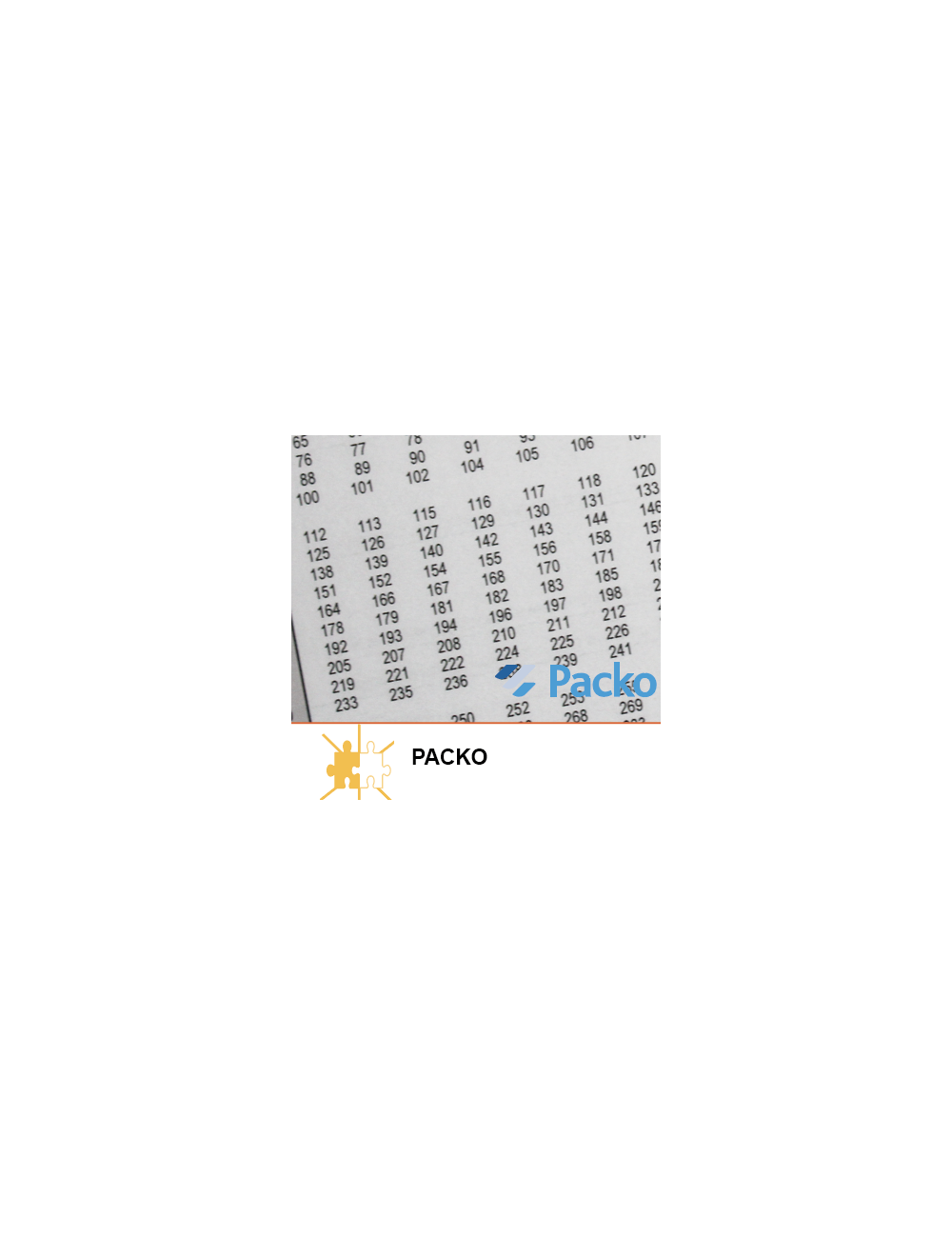 barème de jauge Packo