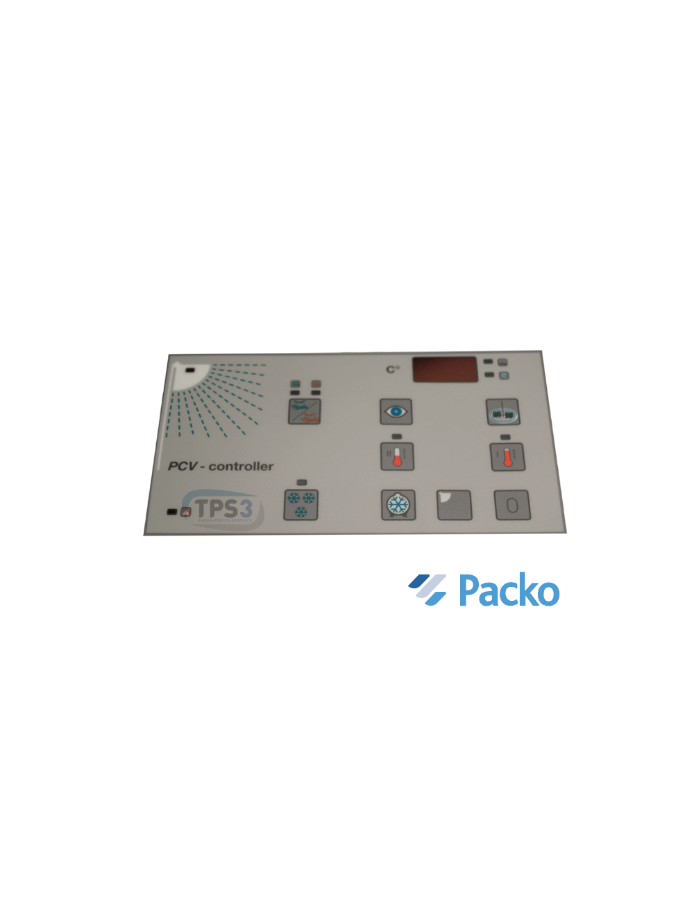 Plastron autocollant clavier adaptable PCV4