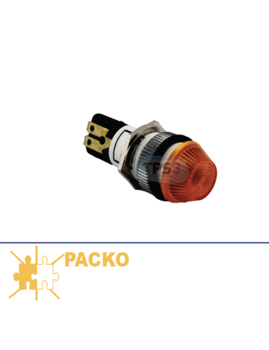 Voyant lumineux orange 230V