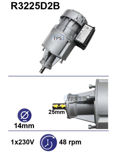 Motoréducteur R3225D2B...