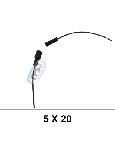 Portafusibles con 5x20 hilos