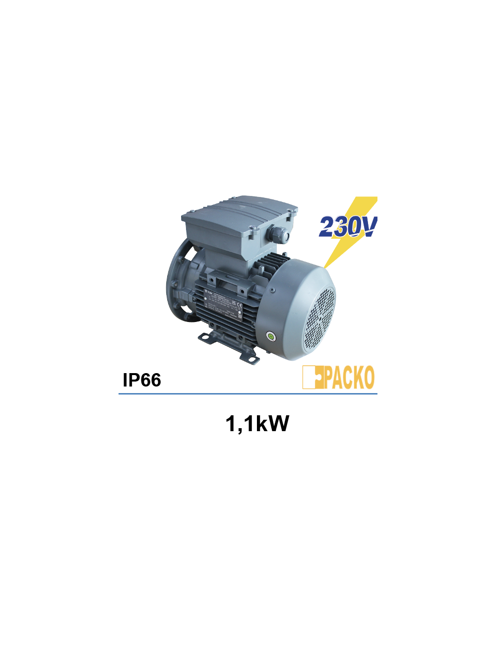 Electro-moteur 1,1Kw 230V IP66 Electro-moteur 1,1Kw 230V IP66