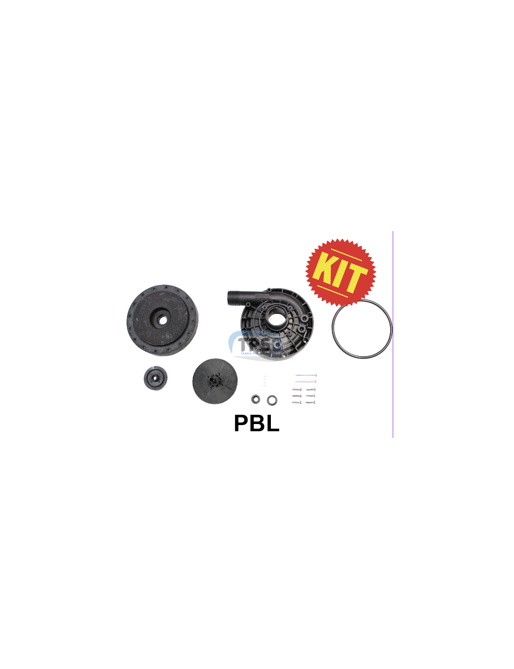 Sirem washing pump repair kit type PBL