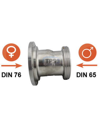 Sodime DN76 / DIN 65 valve...