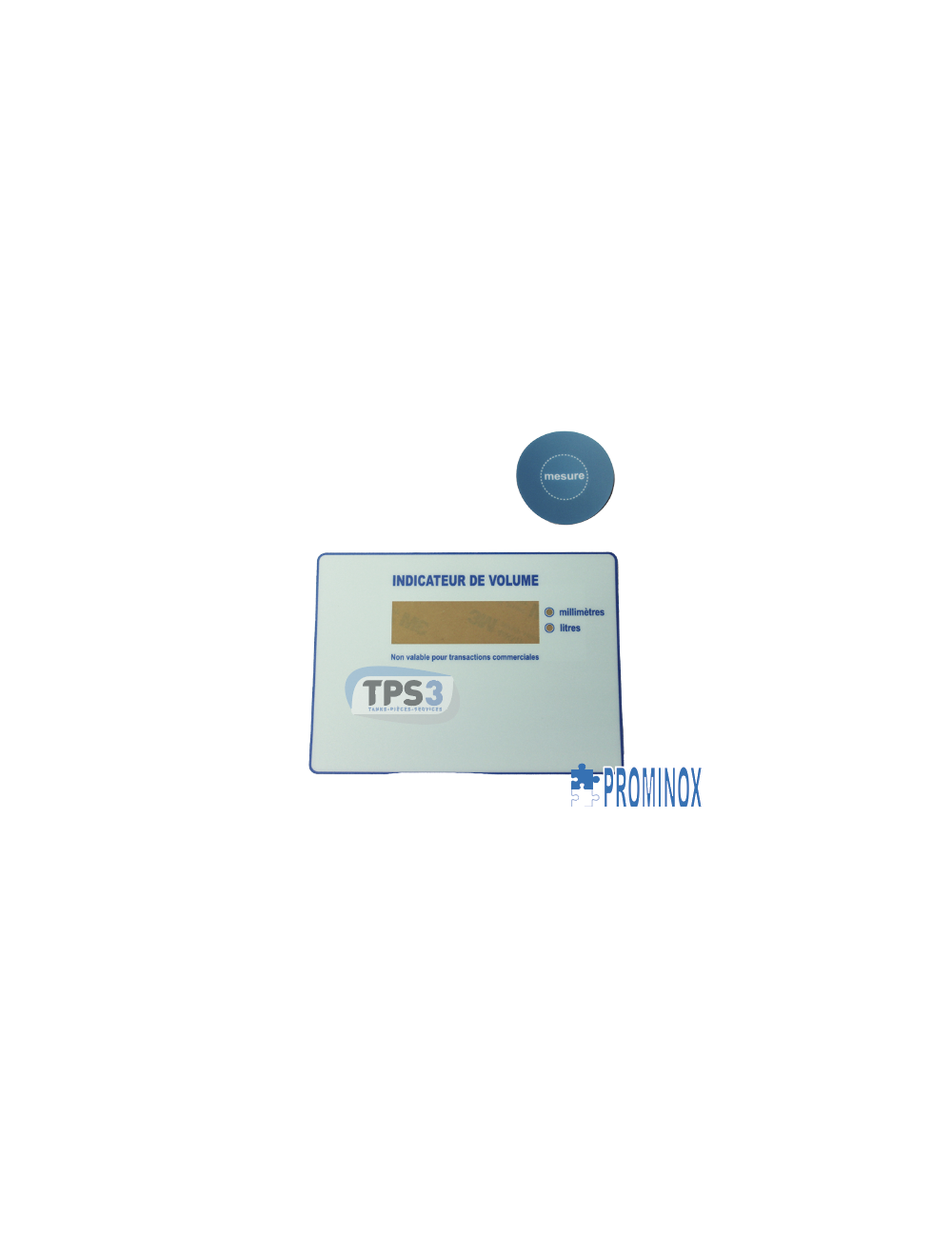 Plastrons pour jaugeurs Prominox