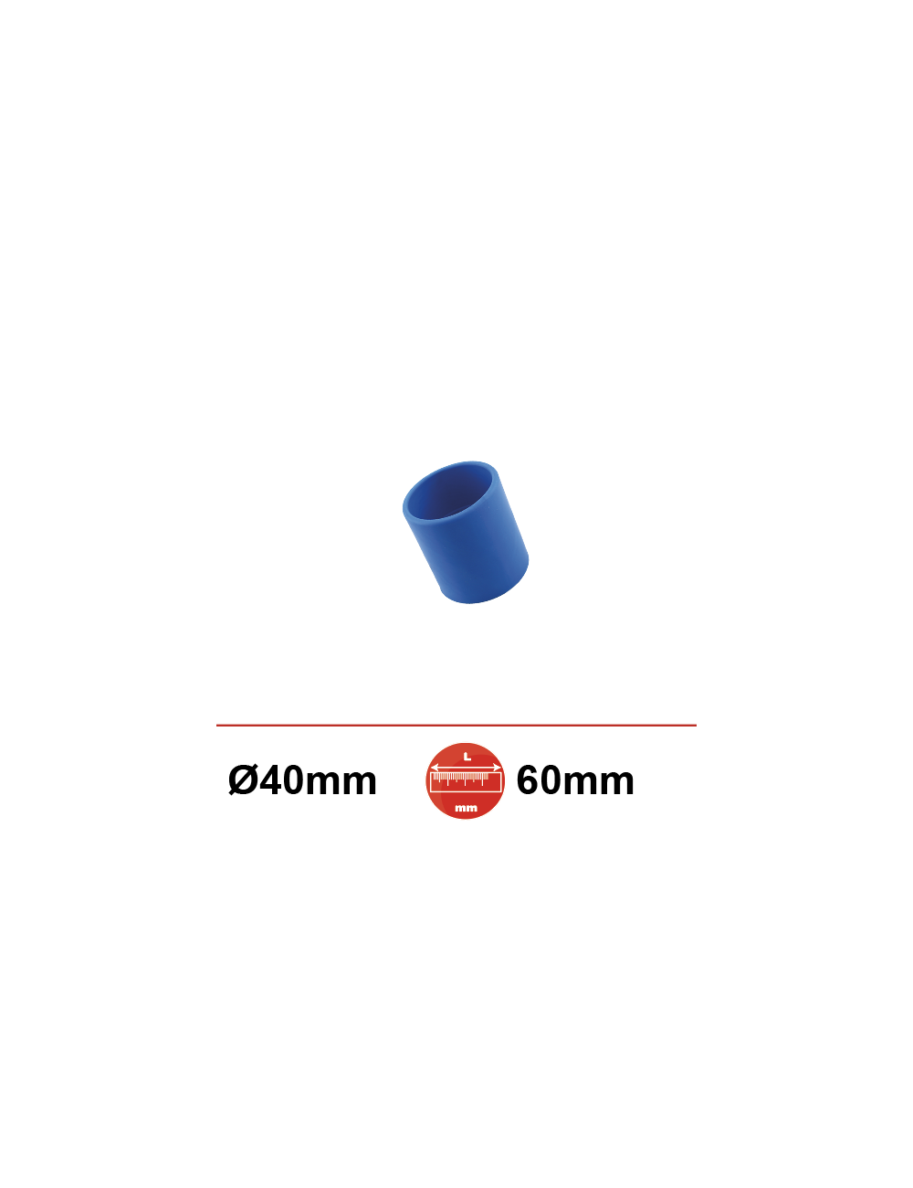 Nitrile sleeve D40 L:60