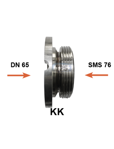 Demi corps de vanne KK DN65...