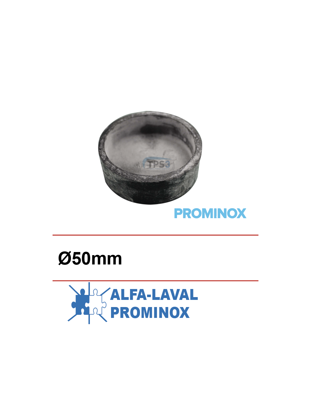 Bouchon caoutchouc entrée de lait Alfa-Laval/Prominox Ø55/49 Bouchon caoutchouc entrée de lait Alfa-Laval/Prominox Ø55/49