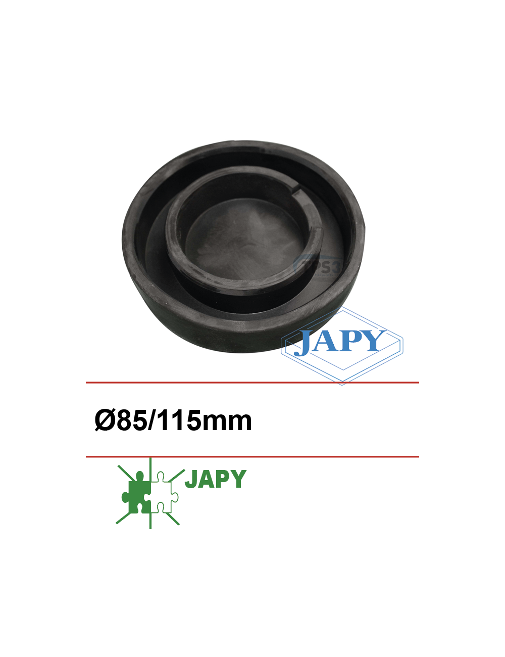 Bouchon caoutchouc entrée de lait Japy Ø80 Bouchon caoutchouc entrée de lait Japy Ø80