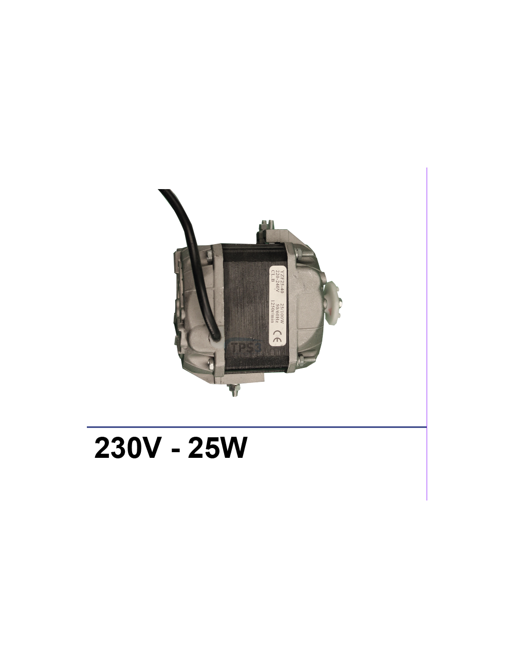 Moteur ventilateur 230V 25W