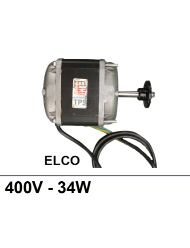 Moteur ventilateur 400V 34W Elco