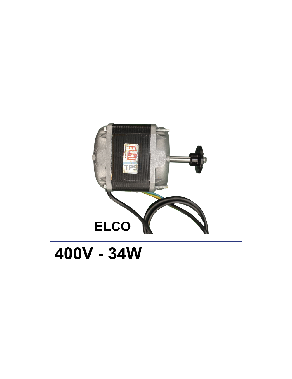 Moteur ventilateur 400V 34W Elco Moteur ventilateur 400V 34W Elco