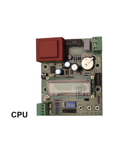 Carte électronique affichage/clavier programmateur de lavage TPS3
