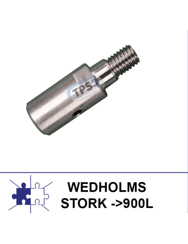 Arbre pour motoréducteur universel adaptable Wedholms