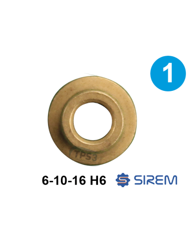 Bague pour 1er train type F/D  6x10x16  H:6mm