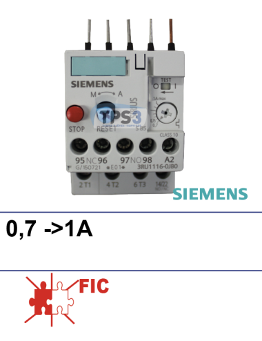 Relais thermique SIRIUS  0.7-1 A