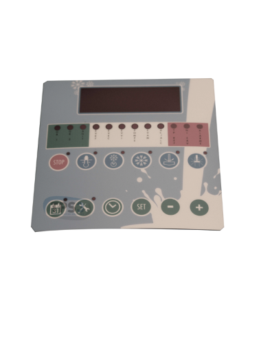 Plastron autocollant clavier adaptable FIPO