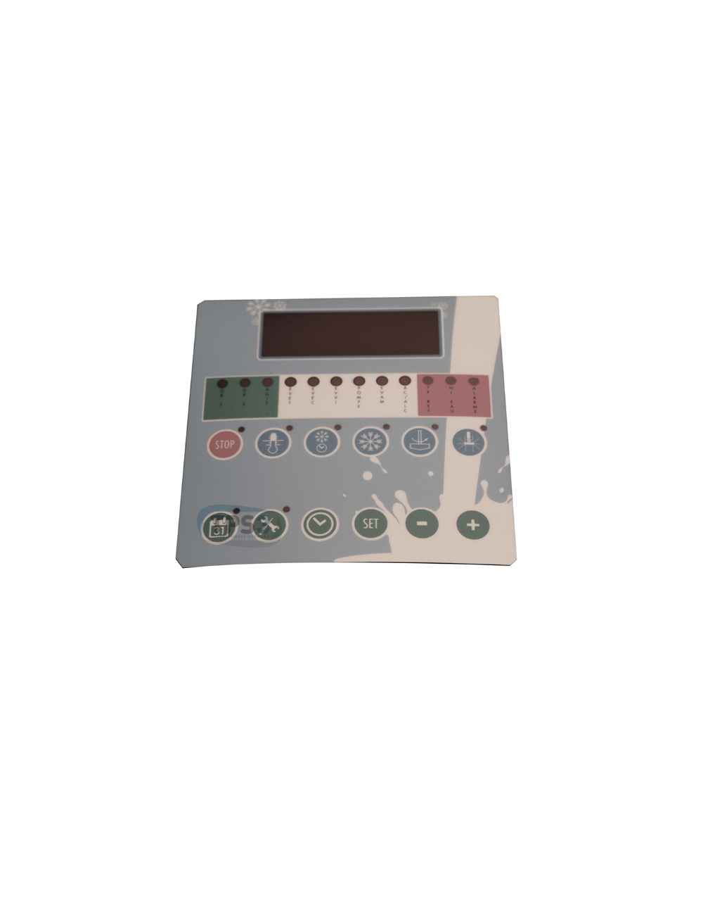 Plastron autocollant clavier adaptable FIPO