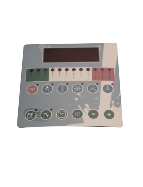 Plastron autocollant clavier adaptable FIPO