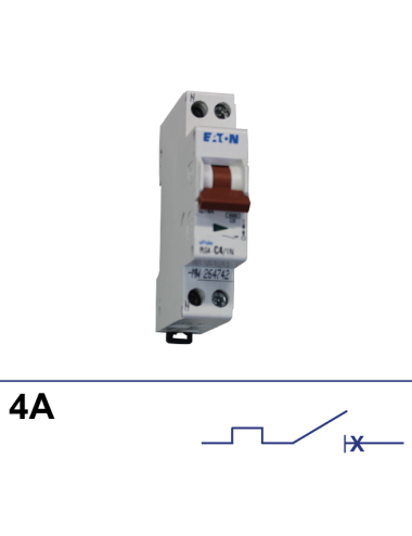 Disjoncteur 4A Ph+N