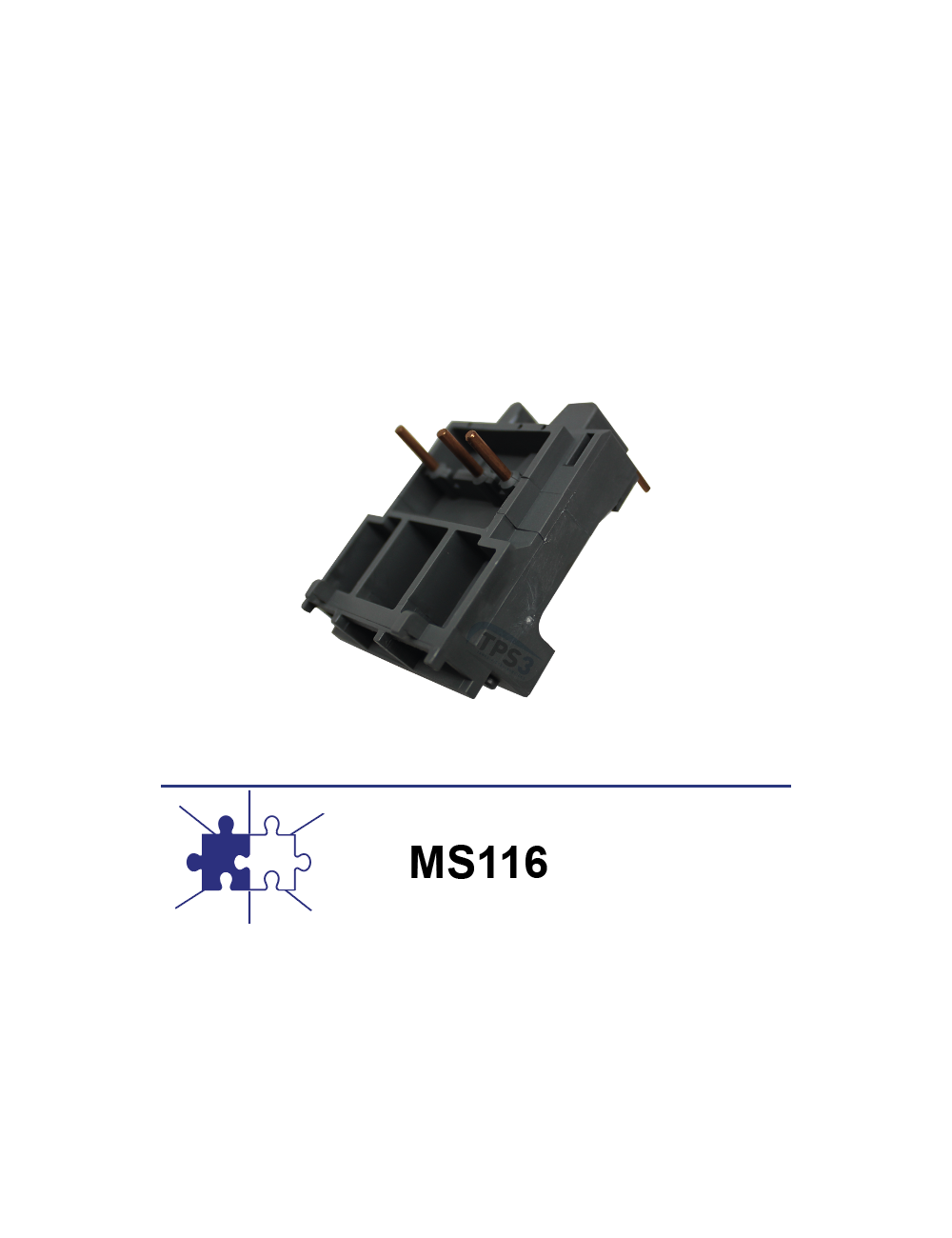 Pièce de jonction MS116 contacteur A & AF