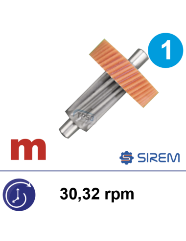 Ensemble 1er train Céloron pour MR Sirem type N 30 tr/min