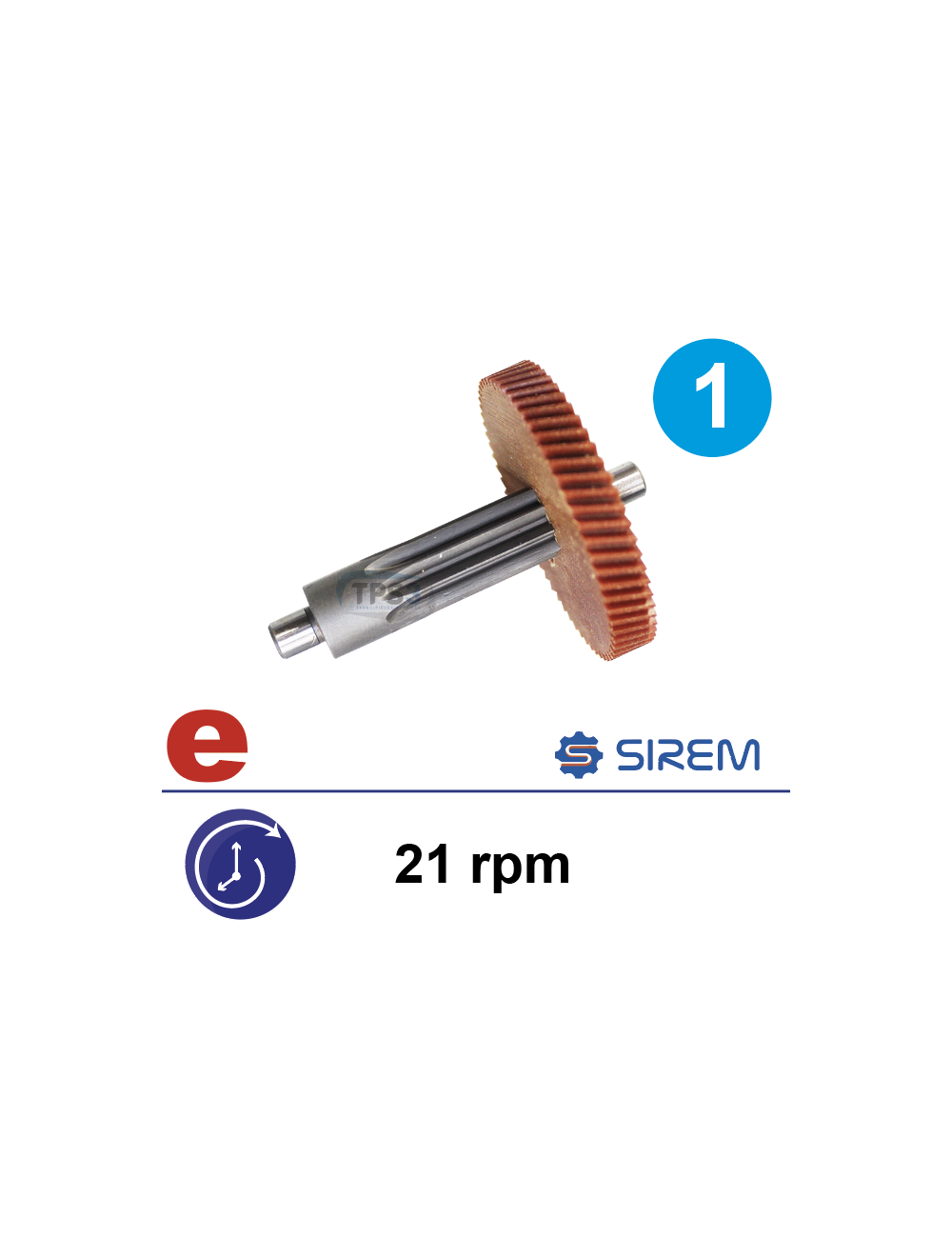 Ensemble 1er train Céloron pour MR Sirem type D&H 21 tr/min Ensemble 1er train Céloron pour MR Sirem type D&H 21 tr/min