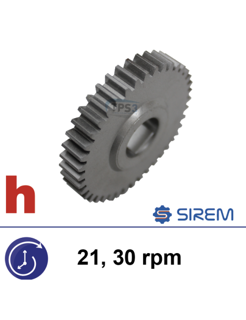 Roue de sortie pour motoréducteur Sirem type F 21&30 tr/min