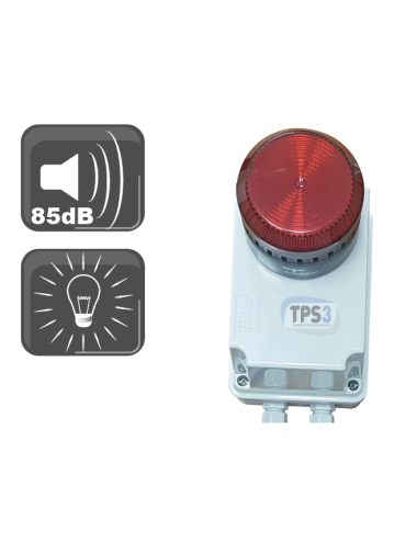 Kit alarme sonore et visuel pré-cablé pour Vigilait