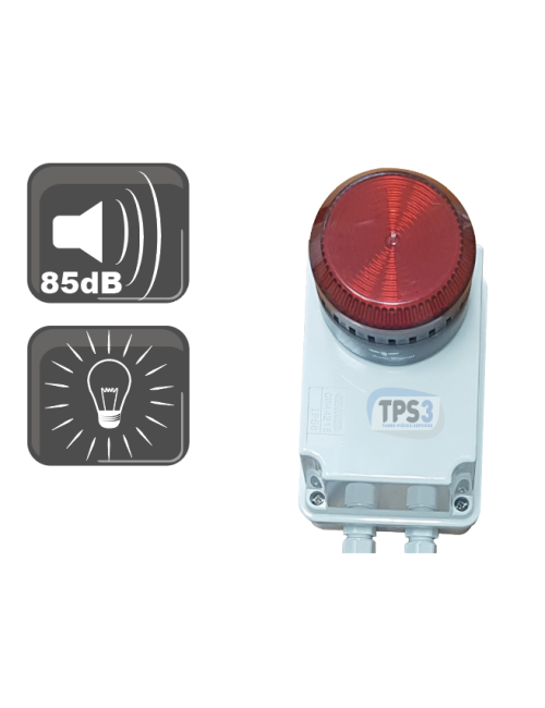 Kit alarme sonore et visuel pré-cablé pour Vigilait