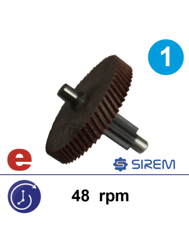 Ensemble 1er train Céloron pour MR Sirem type F 48 tr/mn