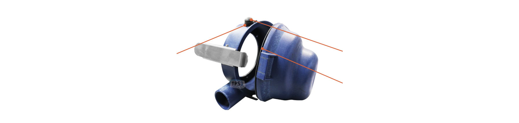 Self cleaning pumping nose, universal mounting